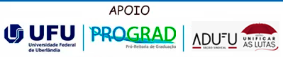 Apoio: UFU e PROGRAD